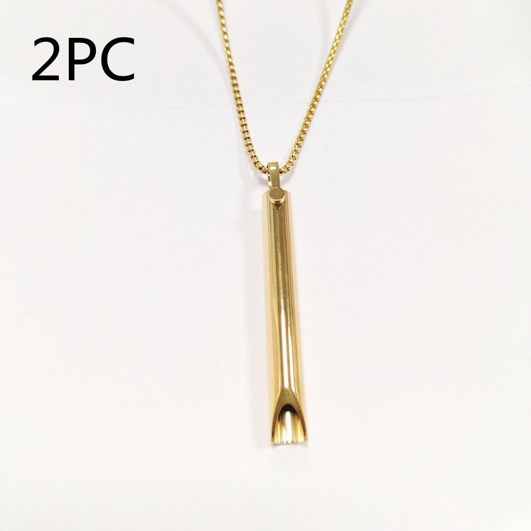 Relaxing Stainless Steel Necklace