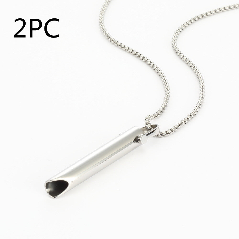 Relaxing Stainless Steel Necklace