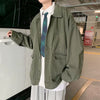 White Denim Style Ins Loose All-matching Top Korean Fashion Casual Workwear Jacket