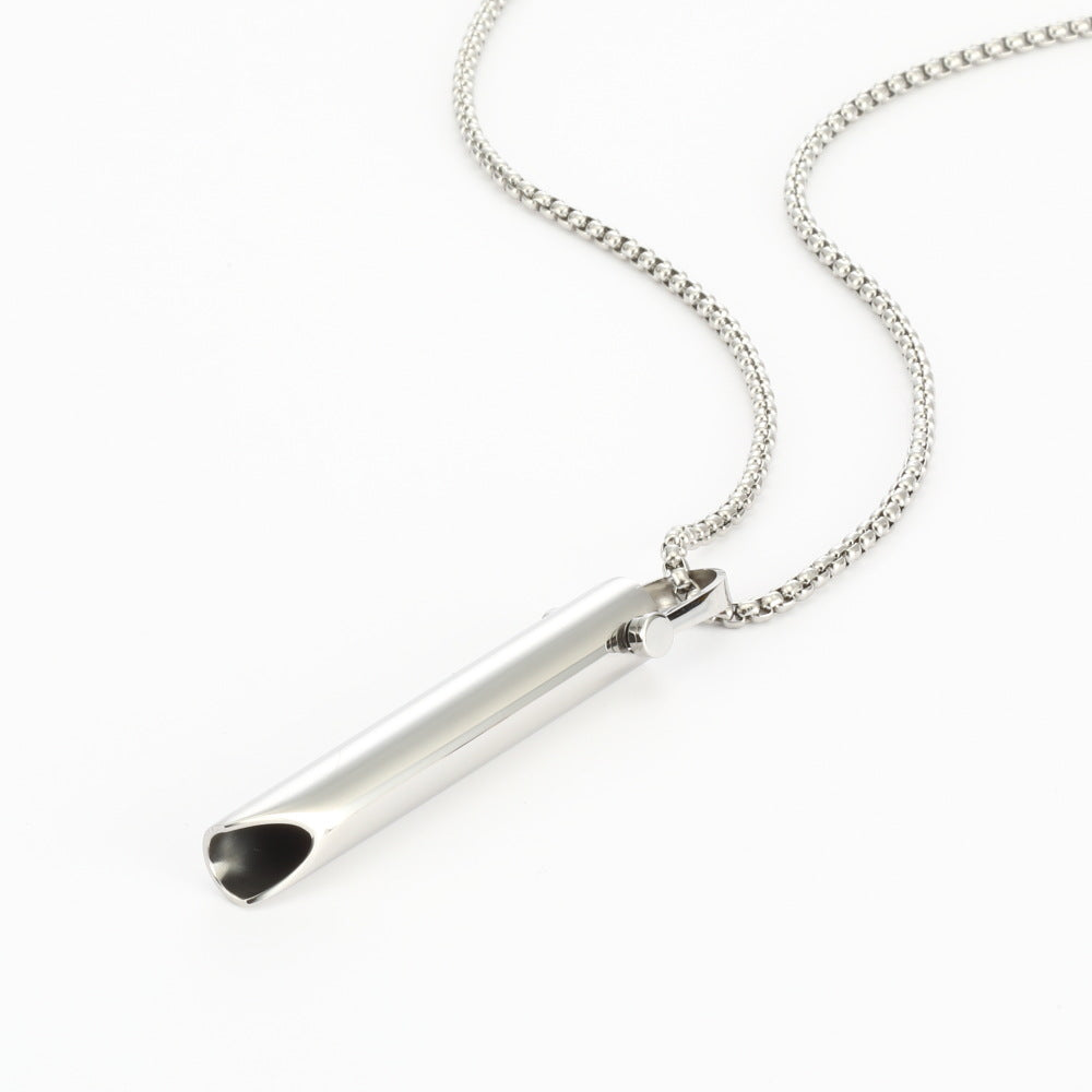 Relaxing Stainless Steel Necklace