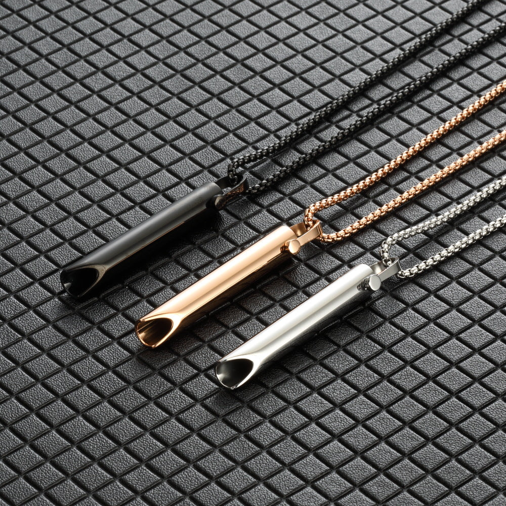 Relaxing Stainless Steel Necklace
