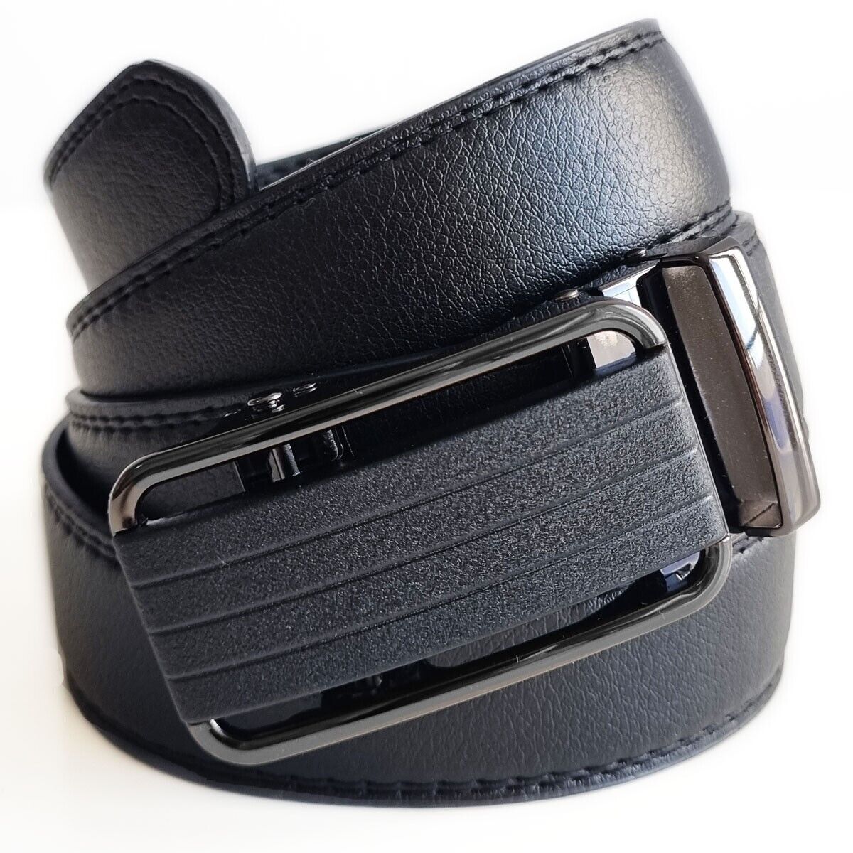 Adjustable Microfiber Ratchet Belt for Men