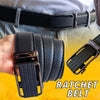 Adjustable Microfiber Ratchet Belt for Men