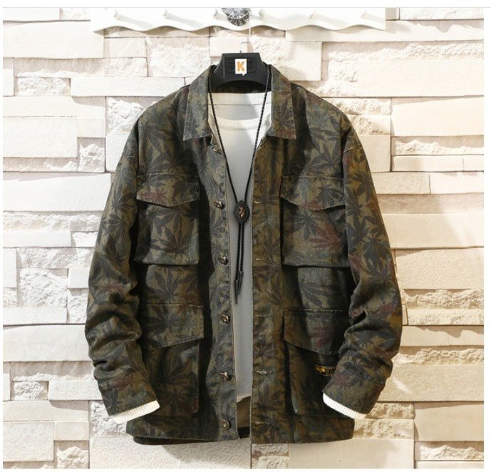 Camouflage Denim Jacket