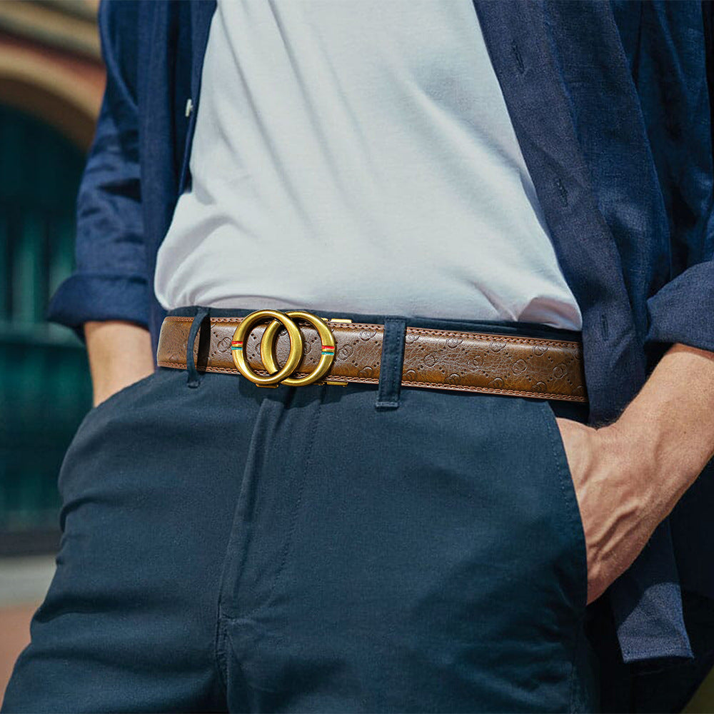Men's Cowhide Leather Belt