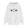 Fleece-lined Hoodie Sweater Couple's Tops Loose