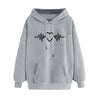 Fleece-lined Hoodie Sweater Couple's Tops Loose
