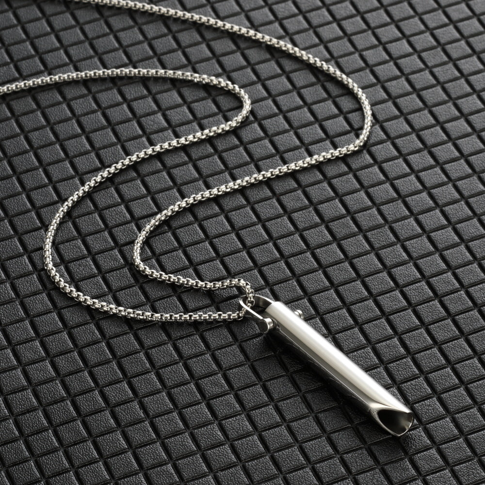 Relaxing Stainless Steel Necklace