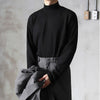 Men's Casual Velvet Turtleneck Sweater